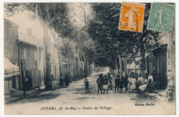 CPA - LUYNES (B Du R) - Centre Du Village - Autres & Non Classés