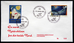 Greenland 2000  Cover  Minr.360  KANGERLUSSUA   (lot  789 ) - Storia Postale