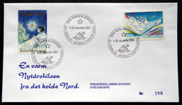 Greenland 2001 Cover  Minr.375 KANGERLUSSUA   (lot  790 ) - Brieven En Documenten