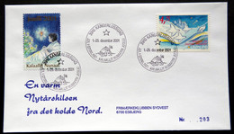 Greenland 2001 Cover  Minr.375 KANGERLUSSUA   (lot  790 ) - Briefe U. Dokumente