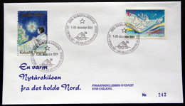 Greenland 2001 Cover  Minr.375 KANGERLUSSUA   (lot  790 ) - Lettres & Documents