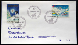 Greenland 2001 Cover  Minr.375 KANGERLUSSUA   (lot  790 ) - Lettres & Documents