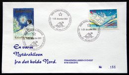 Greenland 2001 Cover  Minr.375 KANGERLUSSUA   (lot  790 ) - Storia Postale