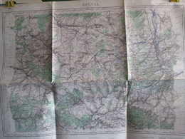 EPINAL   Carte Topographique  Au 1 : 50 000ème - Levée De 1905 - Cartes Topographiques