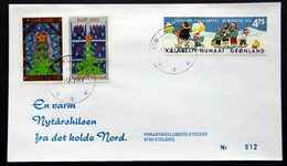 Greenland 2002 Cover  Minr.392 KANGERLUSSUA 27-12 02    (lot 791 ) - Lettres & Documents