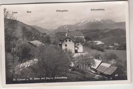 C5244) ST. CORONA Am WECHSEL - Mit Rax U. Schneeberg - Mittagstein - Otter - HAUS DETAILS Postablage 1941 - Wechsel