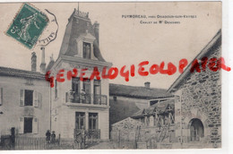 87- ORADOUR SUR VAYRES- PUYMOREAU  CHALET DE M. DESCUBES-1908  RARE - Oradour Sur Vayres