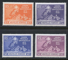 Réf 52Bis < --  NOUVELLES HEBRIDES Yvert N° 136 à 139 ** Neuf Luxe - MNH ** Cat 16.00 € - Ongebruikt