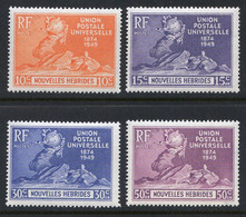 Réf 52Bis < --  NOUVELLES HEBRIDES Yvert N° 136 à 139 ** Neuf Luxe - MNH ** Cat 16.00 € - Neufs