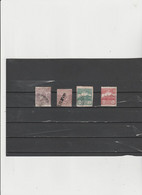 San Marino 1903 - (Sassone) 4 Valori Usati Della Serie  "Cifra O Veduta" - Used Stamps