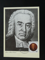 Carte Maximum Card Johann Albrecht Bengel Allemagne Germany 1987 - Théologiens