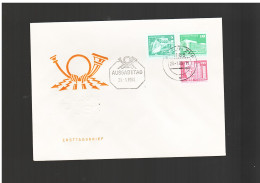 Ddr -germania Est - 1980 Fdc AUFAU IN DDR - 1971-1980