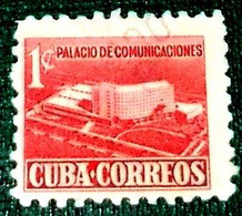 Cuba,1957, Communication Palace. - Used Stamps