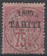 TAHITI - N°29 Oblitéré - Signé - Usados