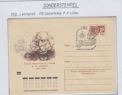 Russia Sonderstempel 175. Geburtstag F.P. Litke Ca Leningrad 28.9.1972 (SU160) - Événements & Commémorations