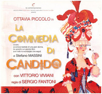 Brochure Di "La Commedia Di Candido" Di Stefano Massini Con Ottavia Piccolo E Vittorio  Viviani - Regia Sergio Fantoni - Programmes