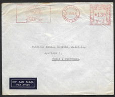 Hong Kong EMA Cachet Rouge Universal “Multi-Value” 1964 The East Asiatic Co. Shipping Agencies Franking Meter - Lettres & Documents