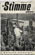 MAGAZINE THE VOICE OF AMERICA /DIE STIMME AMERIKAS 9-10/1951. - GERMAN EDITION, DEUTSCHE SENDUNGEN - Entertainment