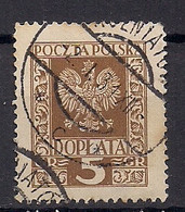 POLOGNE  TAXE    N°   86    OBLITERE - Postage Due