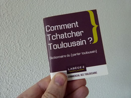 Comment Tchatcher Toulousain ? Petit Dictionnaire Publicitaire Centre Commercial Labège 2. Humour Dialecte Patois Dico - Dictionaries