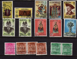Andorre Espagnol  - Europa - Armoiries  Obliteres - Used Stamps