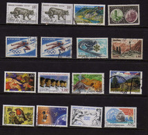 Andorre Francais   - Sports - Faune  - Paysages -  Obliteres - Used Stamps