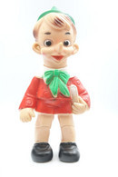 PIEPER POUET SQUEAKY: LEDRAPLASTIC PINOCCHIO PINOKIO - RaRe Collector - L=23.5  -1960's - ELEPHANT - Rubber - Vinyl - Schlümpfe