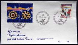 Greenland 1992 Cover  Minr.229  KANGERLUSSUA   (lot  806 ) - Cartas & Documentos