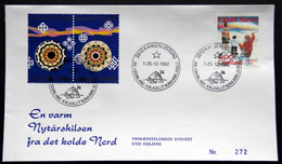 Greenland 1992 Cover  Minr.229  KANGERLUSSUA   (lot  806 ) - Covers & Documents