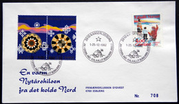 Greenland 1992 Cover  Minr.229  KANGERLUSSUA   (lot  806 ) - Brieven En Documenten