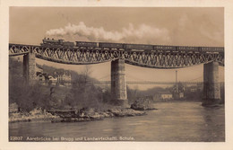 Brugg Aarebrücke Eisenbahn - Brugg