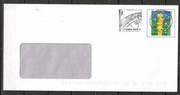 USo 21 B Ib, Gestempelt, F-464 - Enveloppes - Oblitérées