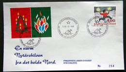 Greenland 1995 Cover  Minr.279  KANGERLUSSUA   (lot  1292 ) - Storia Postale