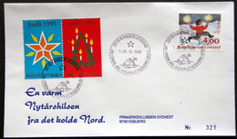 Greenland 1995 Cover  Minr.279  KANGERLUSSUA   (lot  1292 ) - Storia Postale