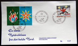 Greenland 1995 Cover  Minr.279  KANGERLUSSUA   (lot  1292 ) - Lettres & Documents