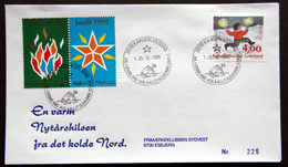 Greenland 1995 Cover  Minr.279  KANGERLUSSUA   (lot  1292 ) - Covers & Documents