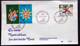 Greenland 1995 Cover  Minr.279  KANGERLUSSUA   (lot  1292 ) - Storia Postale