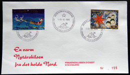 Greenland 1996 Cover  Minr.298Y KANGERLUSSUA   (lot  1209 ) - Covers & Documents