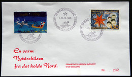 Greenland 1996 Cover  Minr.298Y KANGERLUSSUA   (lot  1209 ) - Storia Postale