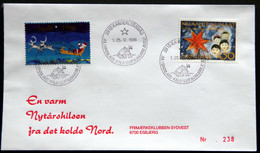 Greenland 1996 Cover  Minr.298Y KANGERLUSSUA   (lot  1209 ) - Covers & Documents