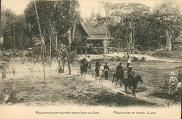 LAOS - Missionnaires En Tournée Apostolique Au Laos - Ed. Missions Etrangères De Paris * 2 Scan* - Laos