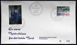 Greenland 1997 Cover  Minr.314  KANGERLUSSUA   (lot  1082 ) - Covers & Documents