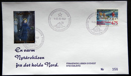 Greenland 1997 Cover  Minr.314  KANGERLUSSUA   (lot  1082 ) - Brieven En Documenten