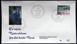 Greenland 1997 Cover  Minr.314  KANGERLUSSUA   (lot  1082 ) - Storia Postale