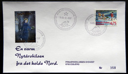 Greenland 1997 Cover  Minr.314  KANGERLUSSUA   (lot  1082 ) - Brieven En Documenten