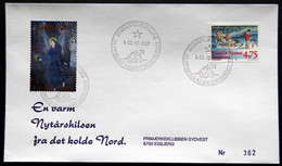 Greenland 1997 Cover  Minr.314  KANGERLUSSUA   (lot  1082 ) - Covers & Documents