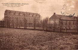 PERUWELZ - BONSECOURS / INSTITUTION DES FRERES MARISTES - VUE PRISE DU JARDIN - Péruwelz