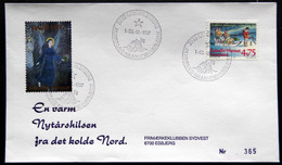 Greenland 1997 Cover  Minr.314  KANGERLUSSUA   (lot  1082 ) - Briefe U. Dokumente