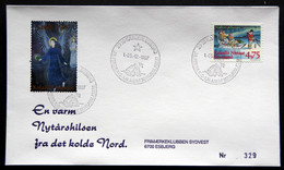 Greenland 1997 Cover  Minr.314  KANGERLUSSUA   (lot  1082 ) - Storia Postale