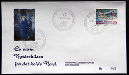 Greenland 1997 Cover  Minr.314  KANGERLUSSUA   (lot  1082 ) - Lettres & Documents